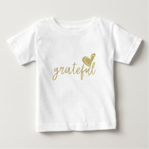 dankbares Herz Baby T-shirt
