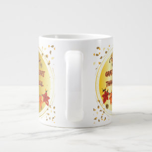 Dankbares Herz Dankbare Seele Jumbo-Tasse