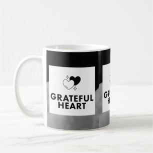 Dankbares Herz. Kaffeetasse. Kaffeetasse