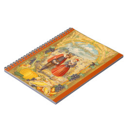 Dankbares Pilgrims Erntedank Notebook Notizblock