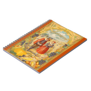 Dankbares Pilgrims Erntedank Notebook Notizblock