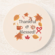 Dankbares und gesegnetes Herbstdesign