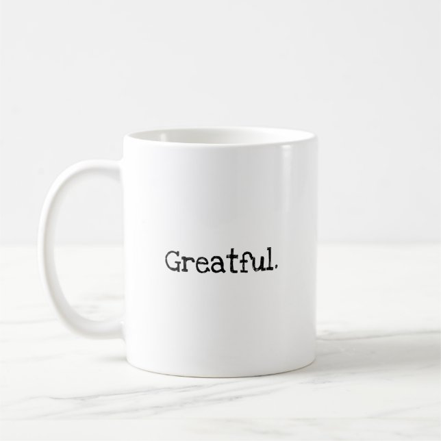 Dankbares Unternehmens-Abschieds-Team-Feier Kaffeetasse (Links)