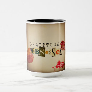Dankbarkeit besessene Kaffee-Tasse Tasse