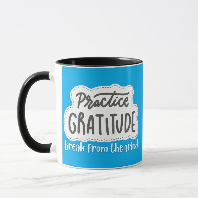 Dankbarkeit BFTG-Kaffee-Tasse Tasse (Links)