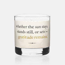 Dankbarkeit bleibt™: Liebe & Absicht | Inspiration Whiskyglas