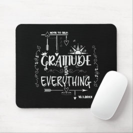 Dankbarkeit Chalkboard 🖱 Mousepad