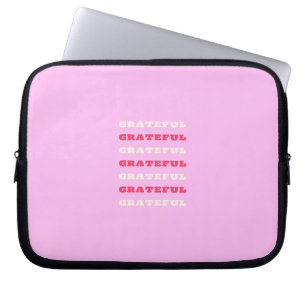 Dankbarkeit, Dankbarkeit, Danksagung, Rosa, Urlaub Laptopschutzhülle