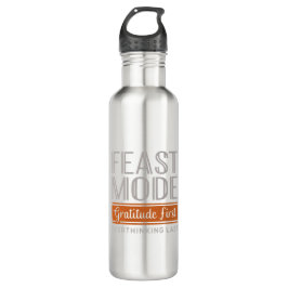 Dankbarkeit für den Feestmodus Edelstahlflasche
