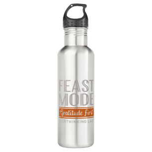 Dankbarkeit für den Feestmodus Edelstahlflasche
