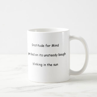Dankbarkeit für SinnesTassen und -Steins Kaffeetasse