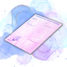 Dankbarkeit & Gebetsseiten Pink Blue |