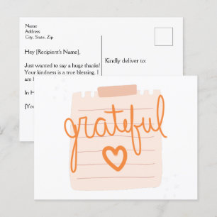 Dankbarkeit Herz Christlich Dankeschön Karte