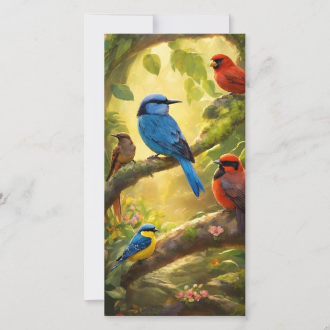 "Dankbarkeit im Blut: Danke! Dankeskarte (Vorderseite)