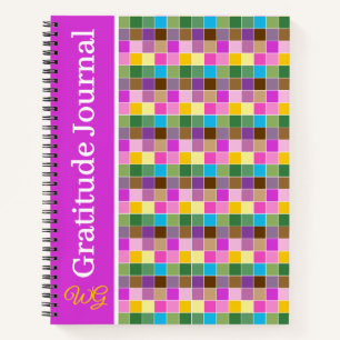 Dankbarkeit Journal Personalisiert Lila Finish Kar Notizbuch