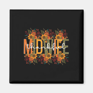 Dankbarkeit Midwifery Midwives Erntedank Magnet