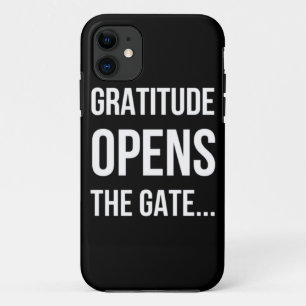 Dankbarkeit öffnet das Tor zu einem inspirierenden iPhone 11 Hülle