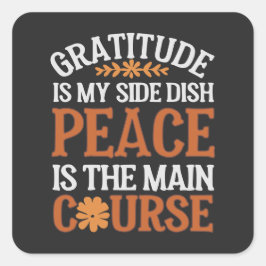 Dankbarkeit & Peace Sticker Sheet - Anpassbar