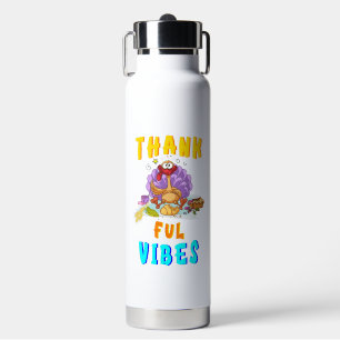 Dankbarkeit Vibes Trinkflasche