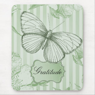 Dankbarkeits-Schmetterling Mousepad