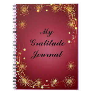 Dankbarkeits-Zeitschrift Notizblock