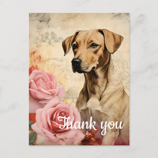 Danke 15 postkarte (Vorderseite)