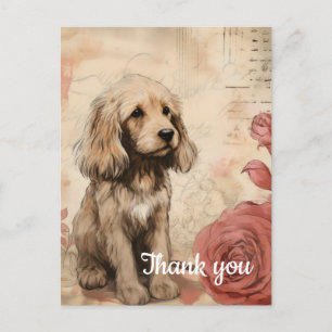 Danke 16 postkarte