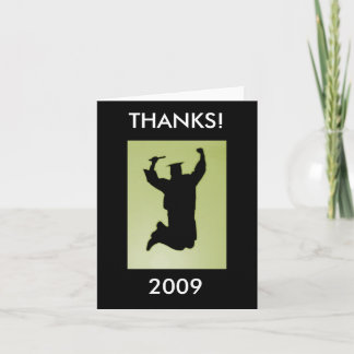 Danke, 2009 zu kardieren dankeskarte