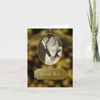 Danke, 50. Hochzeitstag, Foto Beilage Dankeskarte