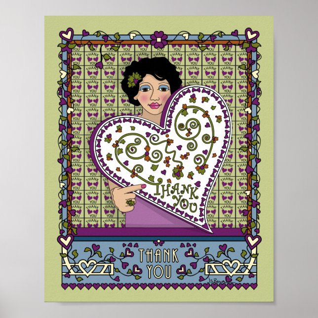 Danke_A_8x10 Poster (Vorne)