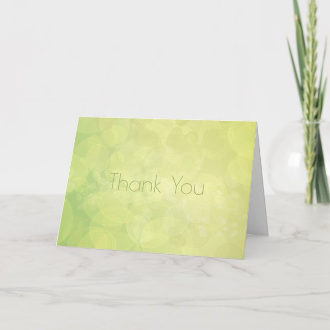 Danke. Abstrakte, grüne Limone Textur. Dankeskarte (Vorderseite)