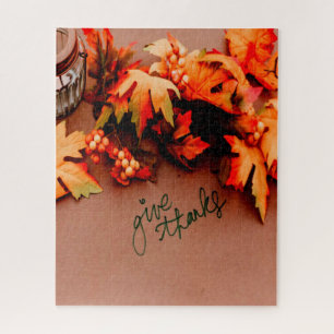 Danke an die Herbstlaub Erntedank