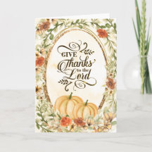 Danke an die Lord Autumn Blume & Pumpkins