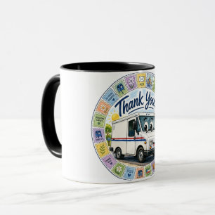 Danke an die Postmitarbeiter Anerkennung Tasse