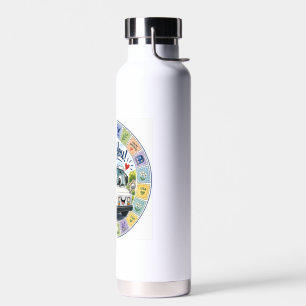 Danke an die Postmitarbeiter  Trinkflasche