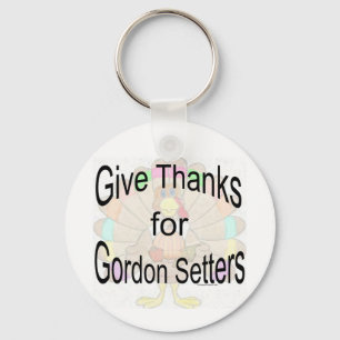 Danke an Gordon Setters Schlüsselanhänger