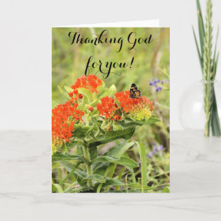Danke an Gott für euch geklappt Danke Karte