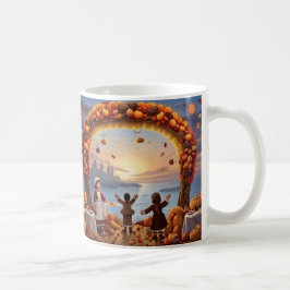 Danke an jeden Morgen Erntedank Kaffee Tasse