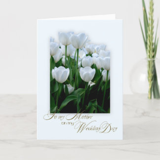 Danke, an meinem Hochzeitstag zu bemuttern Dankeskarte