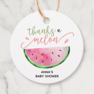 Danke an Melon Watermelon Danke Geschenkanhänger