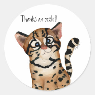 Danke an Ocelot Stickers