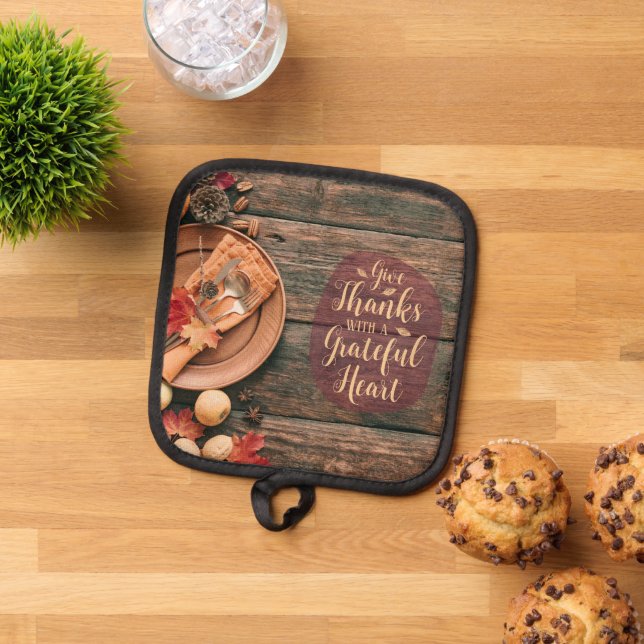 Danke an Pot Holder Topflappen (Oben Unten)