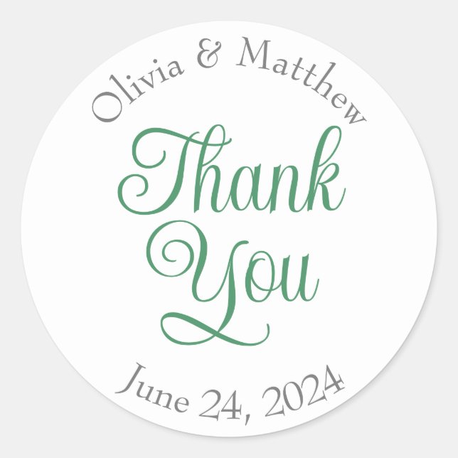 Danke, Aufkleber (Vorderseite)