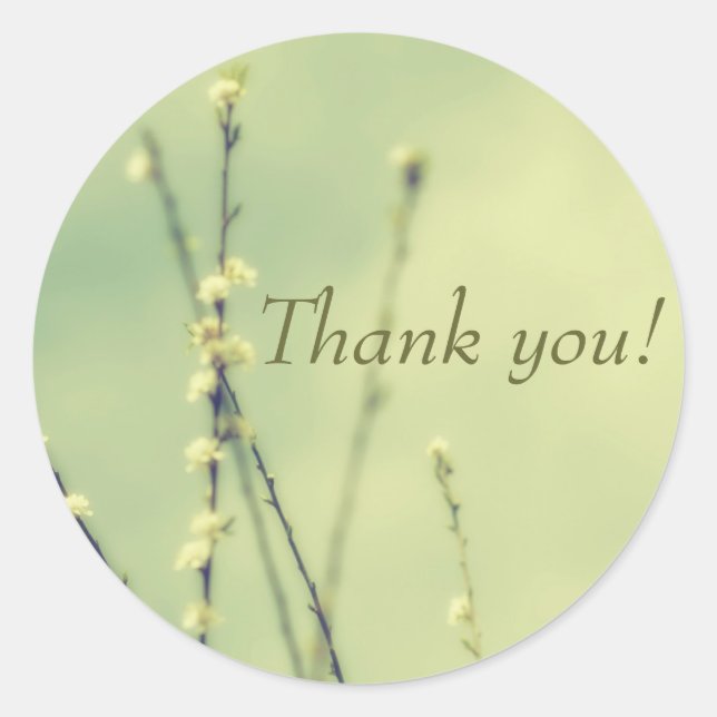 danke! Aufkleber (Vorderseite)