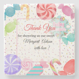 Danke, Babydusche Steinuntersetzer