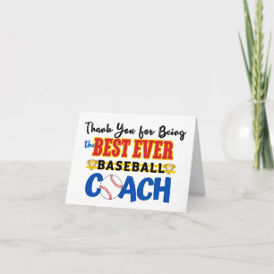 Danke Baseball-Trainer