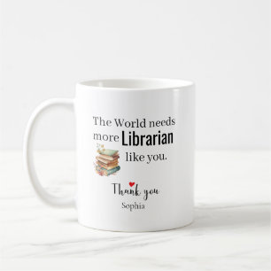 Danke Bibliothekar — Individuell gestaltete Kaffee Kaffeetasse
