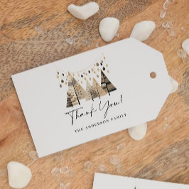 Danke Boho Christmas Geschenkanhänger