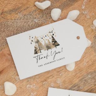 Danke Boho Christmas Geschenkanhänger