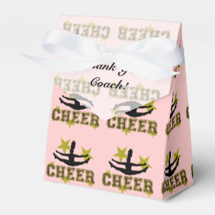 Danke, Cheerleaderentwurfs-Bevorzugungskasten zu Geschenkschachtel